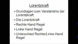 Lorentzkraft [upl. by Nirat829]