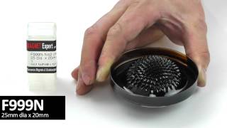 Amazing ferrofluid experiment goes wrong [upl. by Ahsinak]