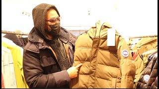 THE HOXTON TREND  SPECIAL GUEST  HUGE MONCLER amp CANADA GOOSE SALE DPUS OUTLET AND ALSO EP4 PART 4 [upl. by Aohk925]