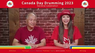 2023 Canada Day Drumming Celebration  FULL LIVESTREAM [upl. by Fine]