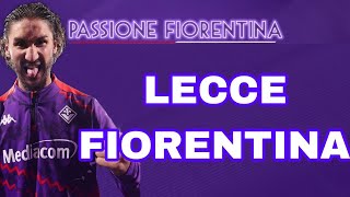 LIVE REACTION LECCEFIORENTINA [upl. by Lladnarc]