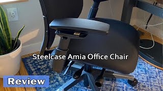 Steelcase Amia Office Chair  Review 2024 [upl. by Giralda]