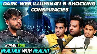 Dark Web Drug Dealings Illuminati and Shocking Conspiracies Ft FING  RealTalk Clips [upl. by Siloa]