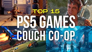 15 Best Couch CoOp Games On PS5  2 Player SplitScreen Games PART 1 [upl. by Bourne]