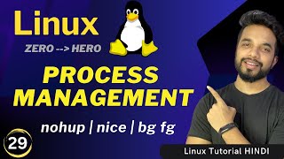 How to Manage Processes on Linux with nohup nice bg fg jobs Commands [upl. by Kemppe]