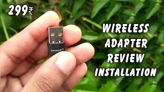 Wireless USB Adapter for PC 80211 abgn 24GHz Review [upl. by Rma]