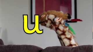 Geraldine the Giraffe learns u sound [upl. by Zehcnas72]