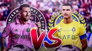 Al Nassr vs Inter Miami 😱  Messi vs Ronaldo [upl. by Nagiem]