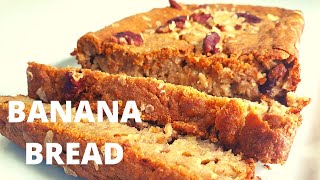 Healthy Oatmeal Banana Bread  Easy Banana Bread Recipe [upl. by Nnyw]