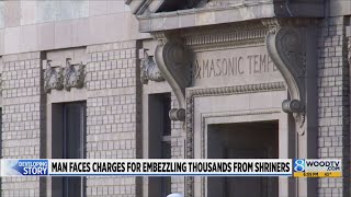 Man accused of embezzling from Saladin Shriners for years [upl. by Yroggerg]