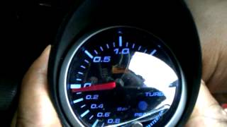 Prosport Premium boost gauge zero adjustment [upl. by Atinehc888]