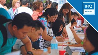 PH January unemployment rate jumps to 45  INQToday [upl. by Anelav]