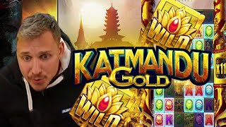 KATMANDU GOLD BIG WIN  OUR BIGGEST WIN ON THIS SLOT FROM CASINODADDY STREAM [upl. by Ellehsim]