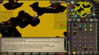 OSRS VM Volcanic Mine guide capping BC Vent Check 406 pointsgame [upl. by Kcirredal]