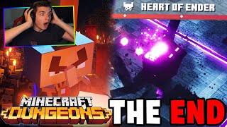 MINECRAFT DUNGEONS FINAL BOSS  END CUTSCENE ArchIllager and Heart of Ender Boss Fight Reaction [upl. by Gewirtz422]