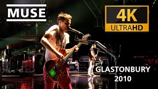 Muse  Glastonbury 2010  4K AI Upscale [upl. by Sitsuj]