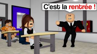 CEST LA RENTRÉE SCOLAIRE SUR BROOKHAVEN ROBLOX [upl. by Chui]