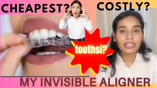 My honest aligner journey  toothsi honest result [upl. by Ellasal]