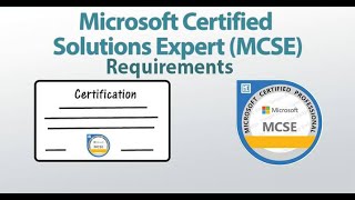 MCSE Training Requirements [upl. by Einomrah]