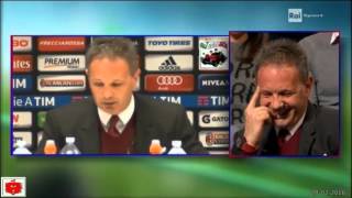 Mihajlovic guarda la sua imitazione e si diverte «Siamo uguali» ho pensato davvero fossi io [upl. by Caro]