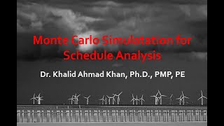 Monte Carlo for Schedule Analysis [upl. by Eilssel532]