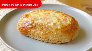 SUBSTITUA O PÃO em 5 MIN e SEM FARINHA Delícia Fácil e Saudável Low Carb [upl. by Amimej]