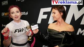 Godlewska vs Linkiewicz Marta Linkiewicz wygrała walkę z Moniką Esmeraldą Godlewską FAME MMA 3 [upl. by Enail428]