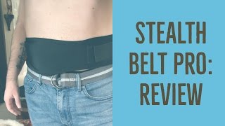 Stealth Belt Pro Review Ostomy Support Garment [upl. by Enyak916]