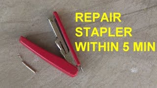 REPAIR STAPLER VERY EASYDIY [upl. by Esor]