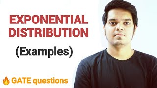 Exponential Distribution  Concepts and Solved Examples [upl. by Towroy885]