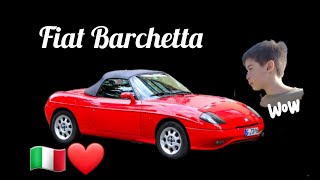 Fiat Barchetta abandonado con 16000 km 😬😬🤯🤯🇮🇹❤ [upl. by Rolyks]