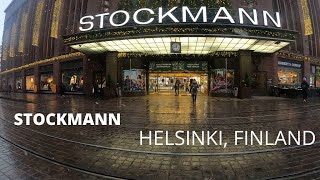 A Walk Around The Ground Floor of Stockmann Dept Store Helsinki [upl. by Akym]