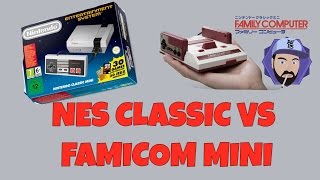 NES Classic Mini vs Famicom Mini  Differences and Which to Buy  RGT 85 [upl. by Ula454]