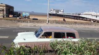 Classic Cars along WestonsuperMare Sea Front 19052024 [upl. by Odlanar660]