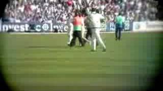 STREAKER AT EDGBASTON England vs SA day three [upl. by Nelon393]