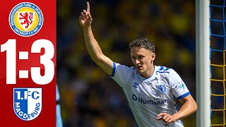 Eintracht Braunschweig  1 FC Magdeburg  13  HIGHLIGHTS  2 Bundesliga 20242025 [upl. by Haran721]