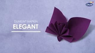 Bunzl Foodservice  Servet vouwen Napkin folding Elegant [upl. by Carlina318]