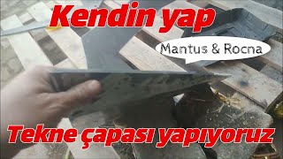 Kendin yap DIY mantus rocna anchor  Tekne çapa çıpa yapımı boats anchor homemade shortvideo boat [upl. by Mahtal]