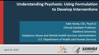 Understanding Psychosis – Using Formulation to Develop Effective Interventions [upl. by Mellar]