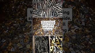 Purchasing all types of Carbide scrap and HSS scrap  8856899339 carbide hss scrap [upl. by Hinson]