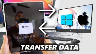 BEST Way To Transfer Files From Apple iPad Pro M4 To Computer [upl. by Eelegna]