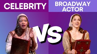 Stunt casting Celebrity vs Broadway Actor [upl. by Anatol]