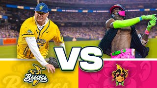 Savannah Bananas Win First Game in Major League Park  Banana Ball Classic Game Highlight [upl. by Kreit]