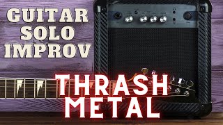 Thrash Metal E Minor 200 bpm Guitar Backing Track [upl. by Dannye]