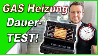 GASHEIZUNG Ofen 13KW ♨️ Laufzeit auf KLEINSTER Stufe  Highlander  Notheizung [upl. by Geoff]