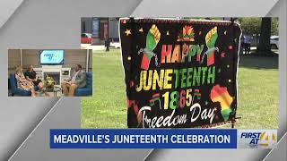 Meadvilles Juneteenth Celebration [upl. by Nylsaj826]