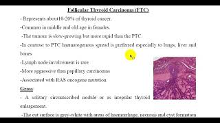 Follicular Thyroid Carcinoma FTC [upl. by Zephaniah907]