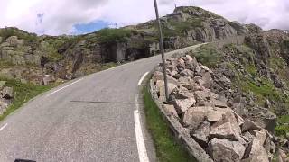 Onboard my XT600E between Sauda and Røldal in Norway Summer of 2012 [upl. by Ikkin]