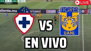 EN VIVO  Cruz Azul vs TIGRES FEMENIL J6 Liga Mx Femenil Reacción en directo [upl. by Noak228]