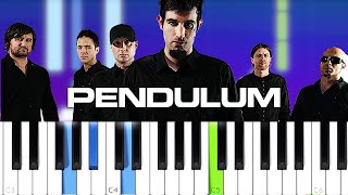 Pendulum  The Island Piano Tutorial [upl. by Nievelt]